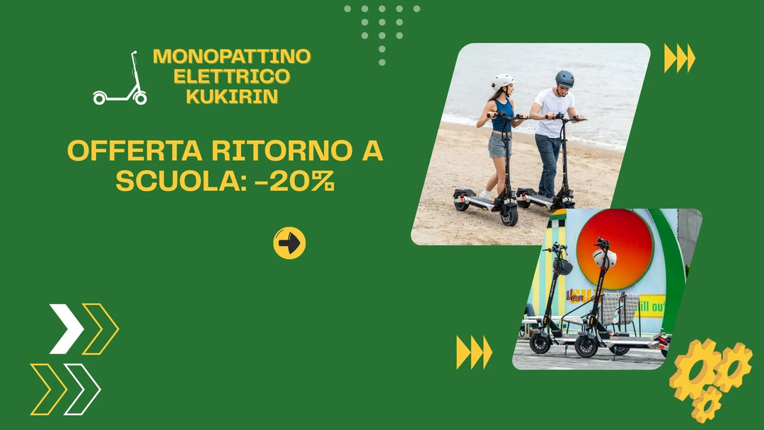 Pronto per il Campus Ride? Sconto del 20% + spedizione gratuita! 🔔