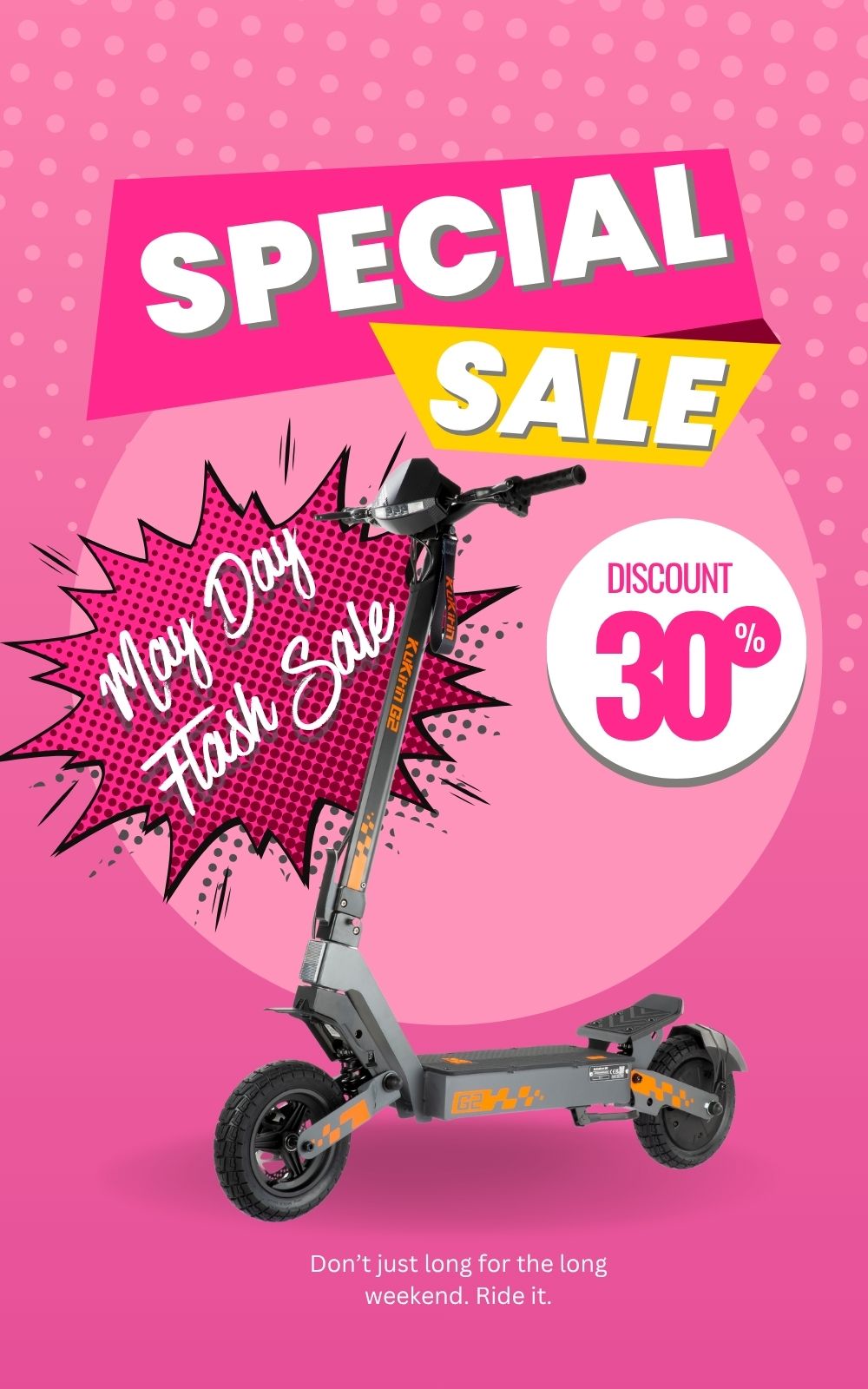 🎉 May Day Liberation: Ride into Spring with KuKirin’s Smart Speed