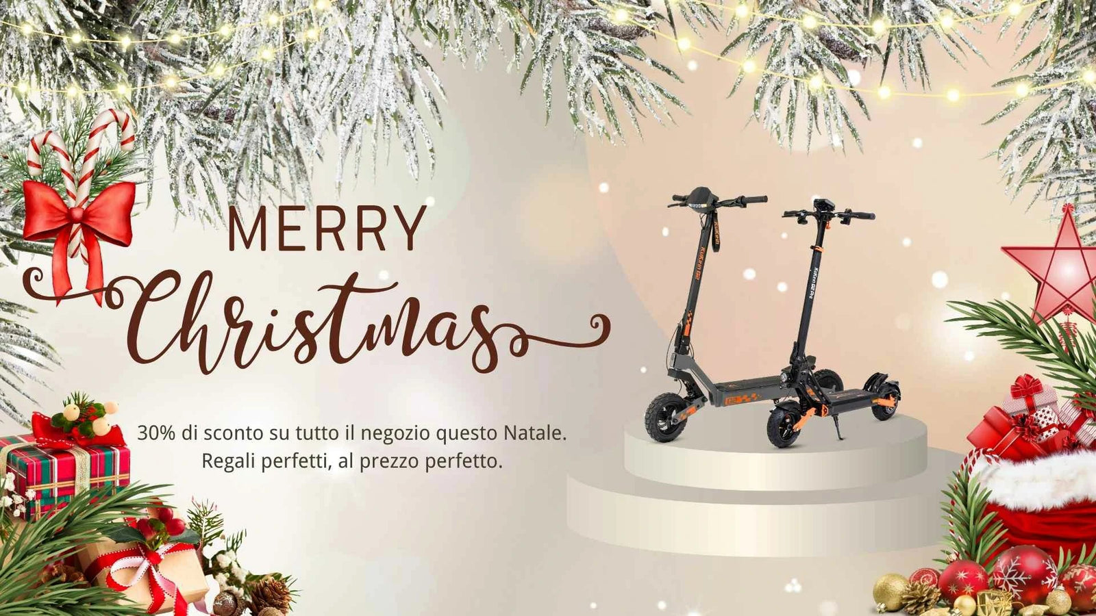 Discover Christmas deals on KuKirin electric scooters – G2, G2 Pro & G4. High performance, long-range, foldable designs. Use code KUKIRIN for €20 OFF. Limited time offer!